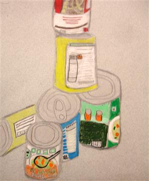 CAN CAN STILL LIFE 